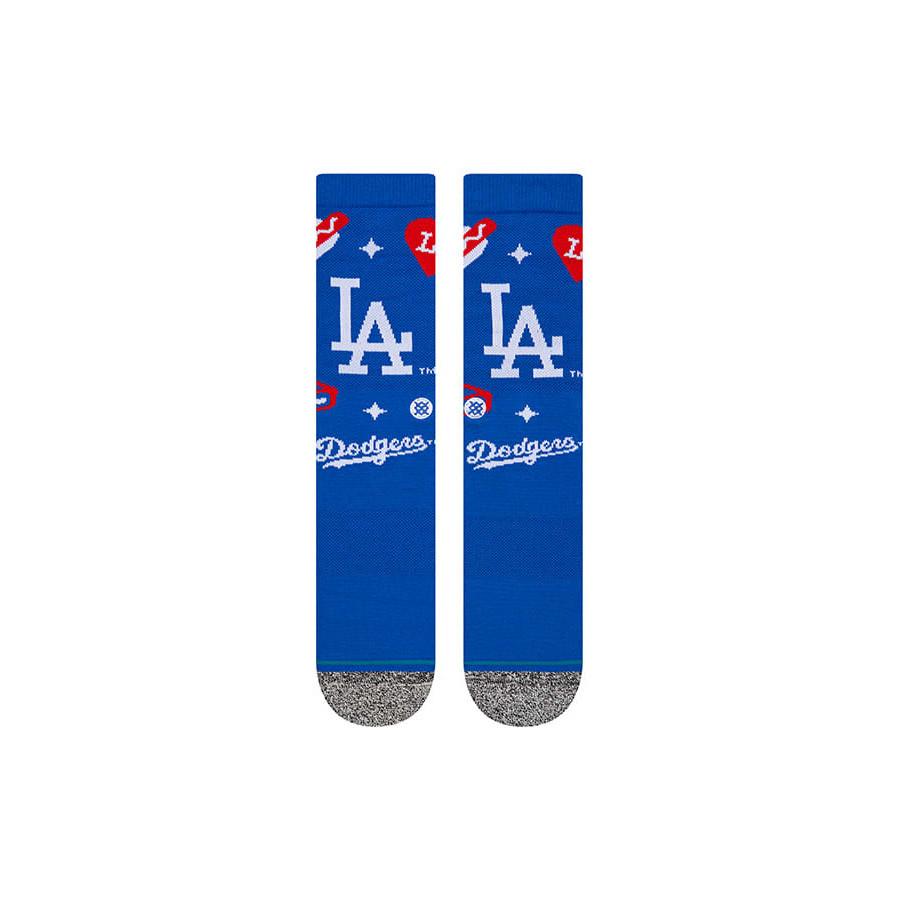 Stance - socken los angeles dodgers landmark, für Herren, Größe 43-46 von Stance