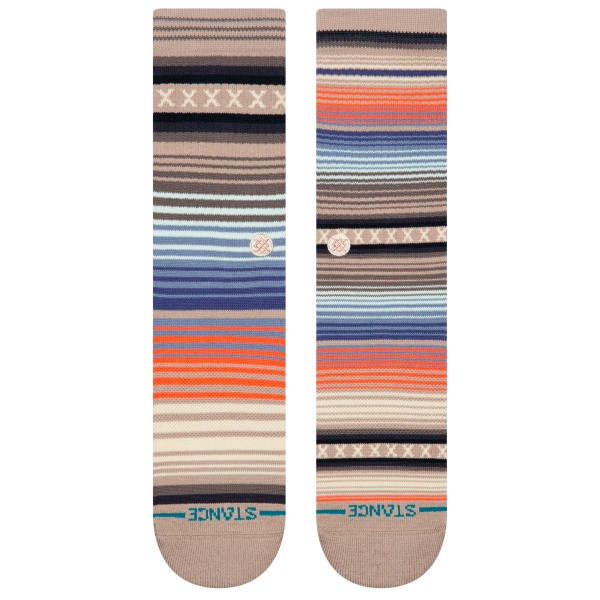 Stance - Curren ST Crew - Multifunktionssocken Gr L braun von Stance