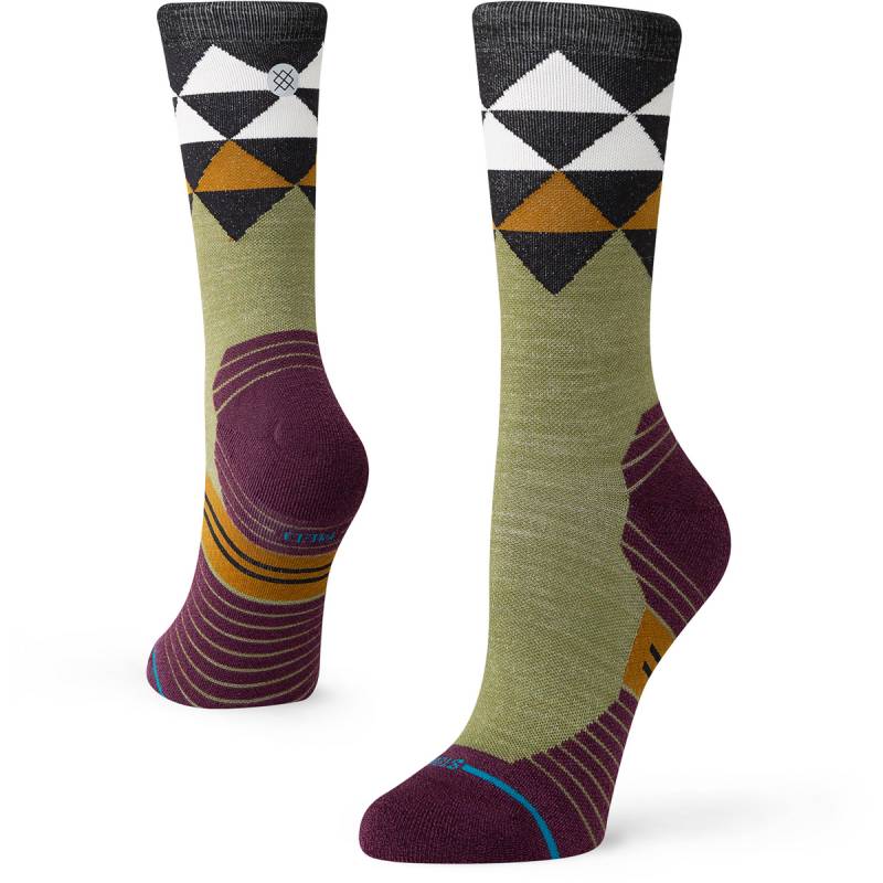 Stance Damen Quadrilateral Light Wool Crew Socken von Stance