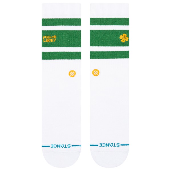 Stance - Feelin Lucky Crew - Multifunktionssocken Gr M weiß Stance - Feelin Lucky Crew - Multifunktionssocken Gr M weiß von Stance