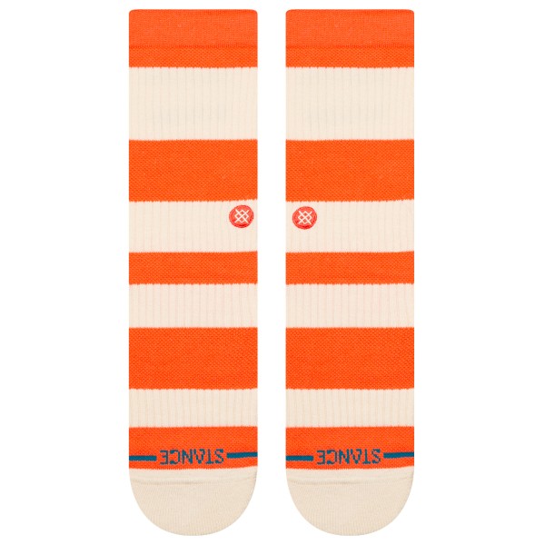 Stance - Fred Crew - Multifunktionssocken Gr L;M blau/schwarz;orange Stance - Fred Crew - Multifunktionssocken Gr L;M blau/schwarz;orange von Stance