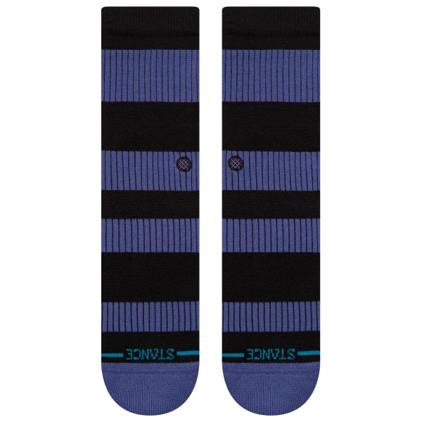 Stance - Fred Crew - Multifunktionssocken Gr M blau/schwarz von Stance