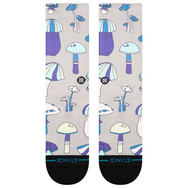 Stance - Microbial Crew - Multifunktionssocken Gr L;M grau von Stance