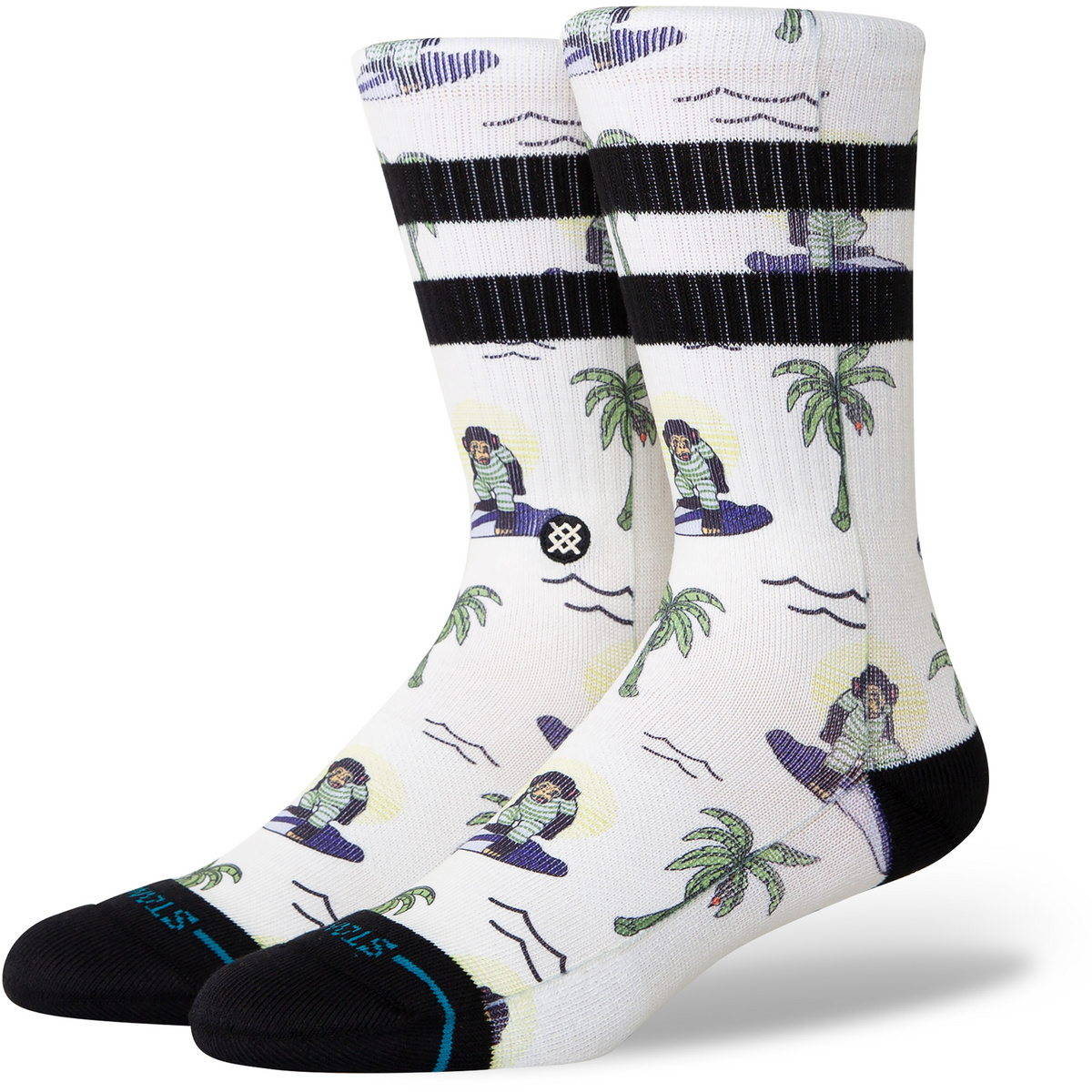 Stance Surfin Monkey Crew Socken von Stance