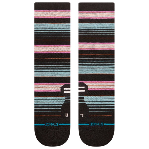 Stance - Women's Rockford Light Wool Crew - Multifunktionssocken Gr M schwarz von Stance