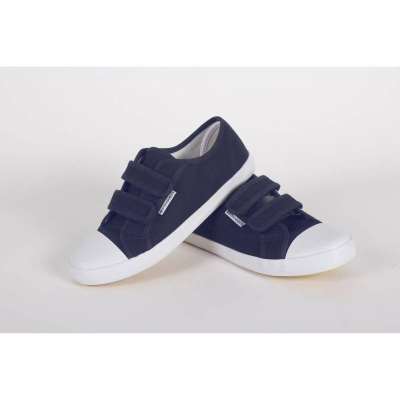 Hallenschuhe Aus Leinen Kinder Velcro Unisex  28 von Stannol