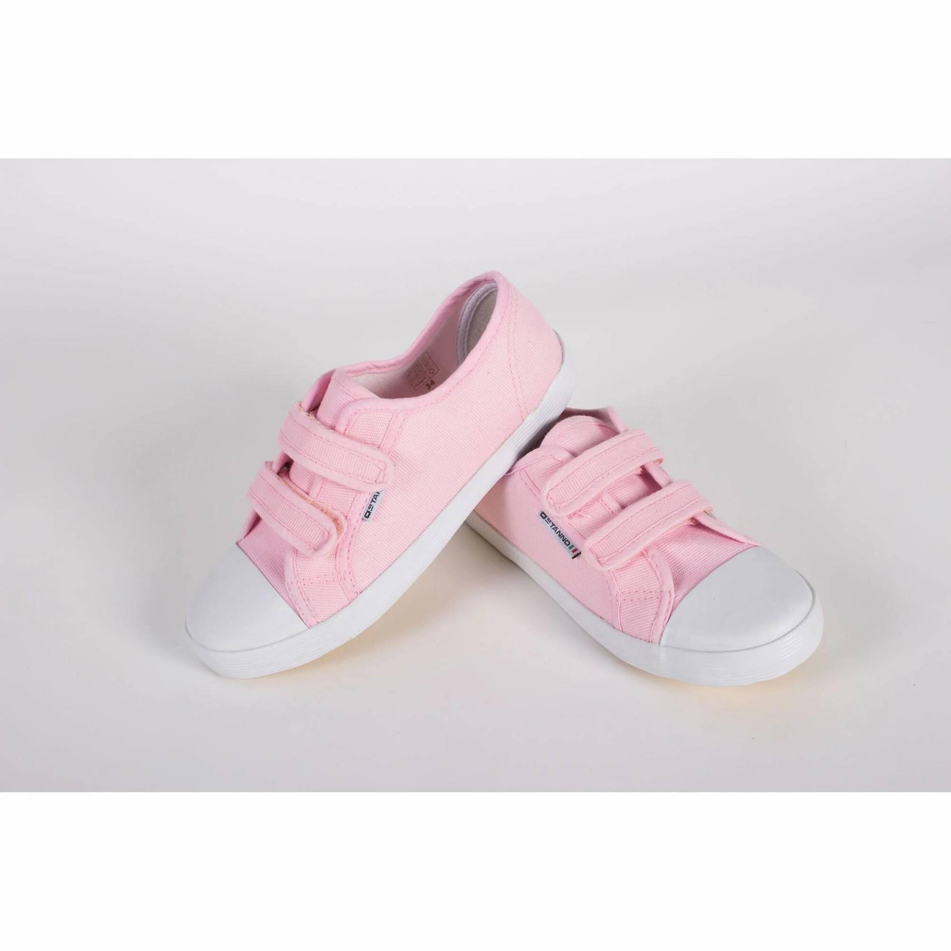 Hallenschuhe Aus Leinen Kinder Velcro Unisex  28 von Stannol