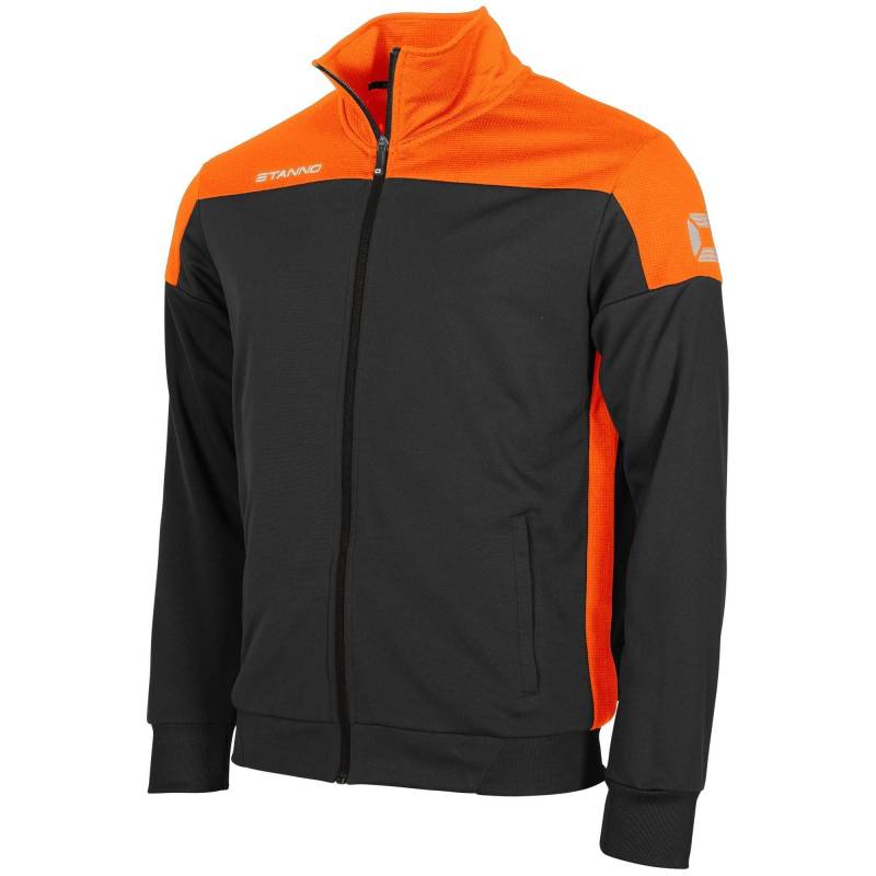 Kinder-trainingsjacke Mit Reißverschluss Pride Mädchen Schwarz / Orange 6A von Stannol