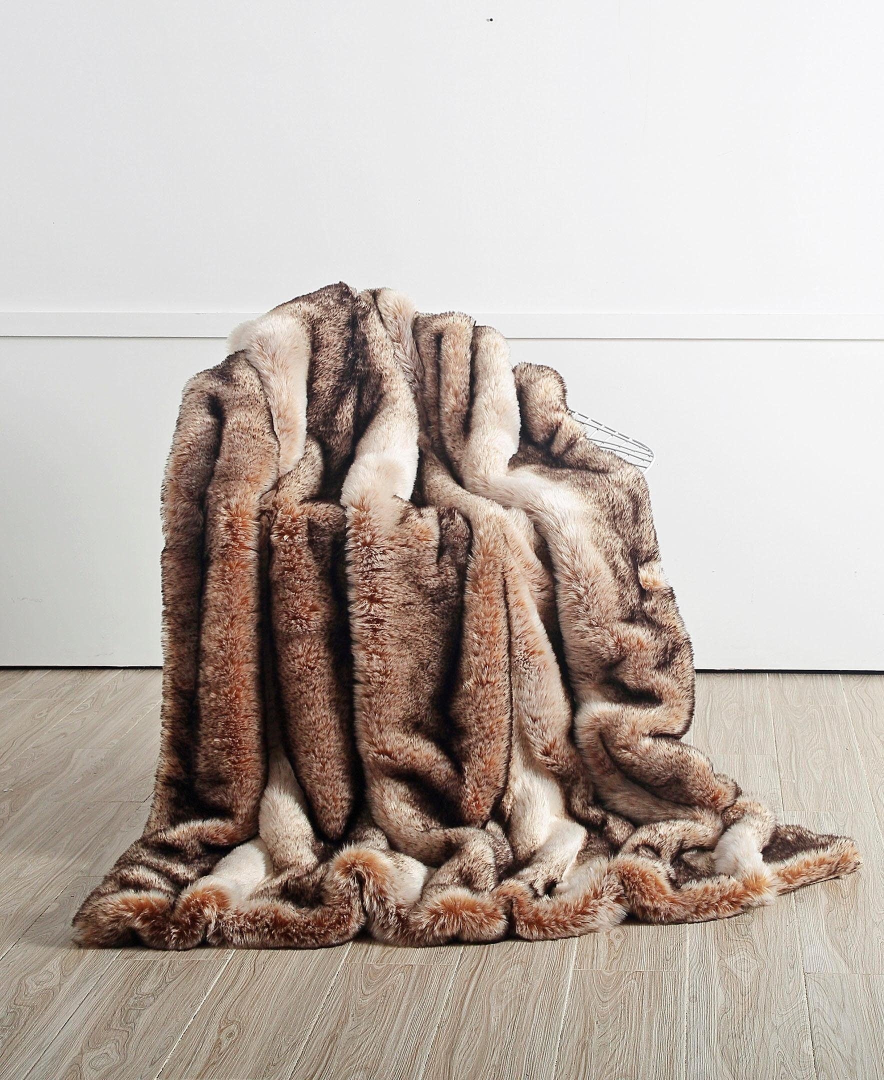 Star Home Textil Wohndecke »Nutria«, besonders weich, Kuscheldecke Star Home Textil Wohndecke »Nutria«, besonders weich, Kuscheldecke von Star Home Textil