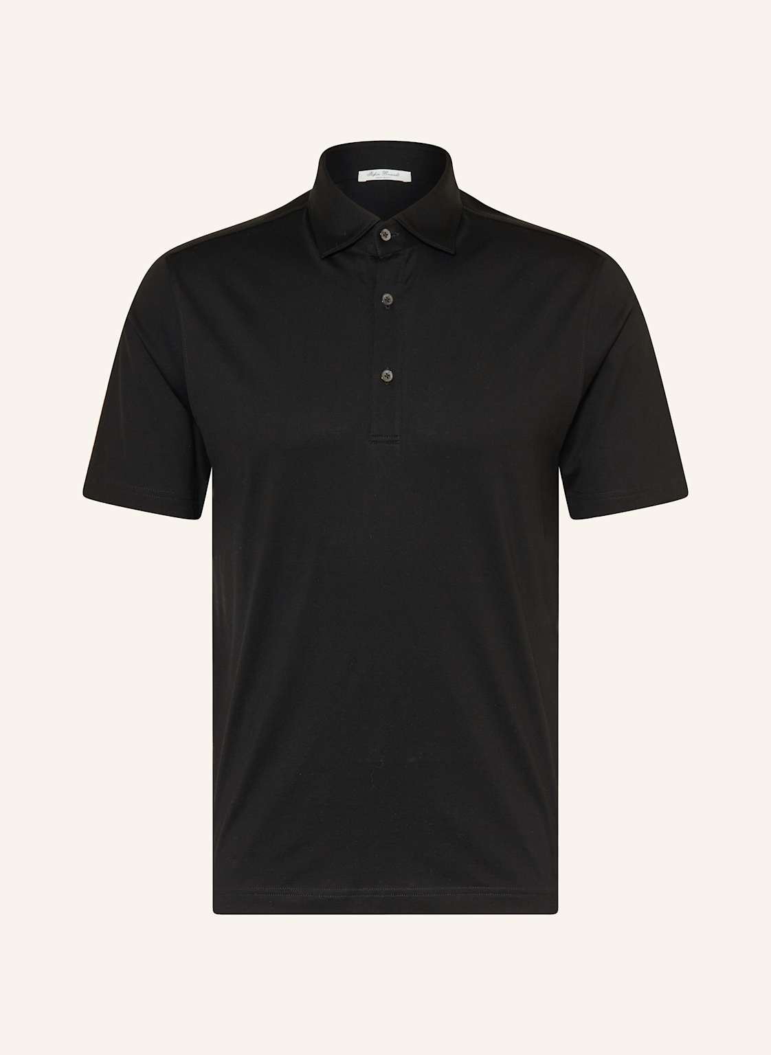 Stefan Brandt Jersey-Poloshirt Luis schwarz von Stefan Brandt