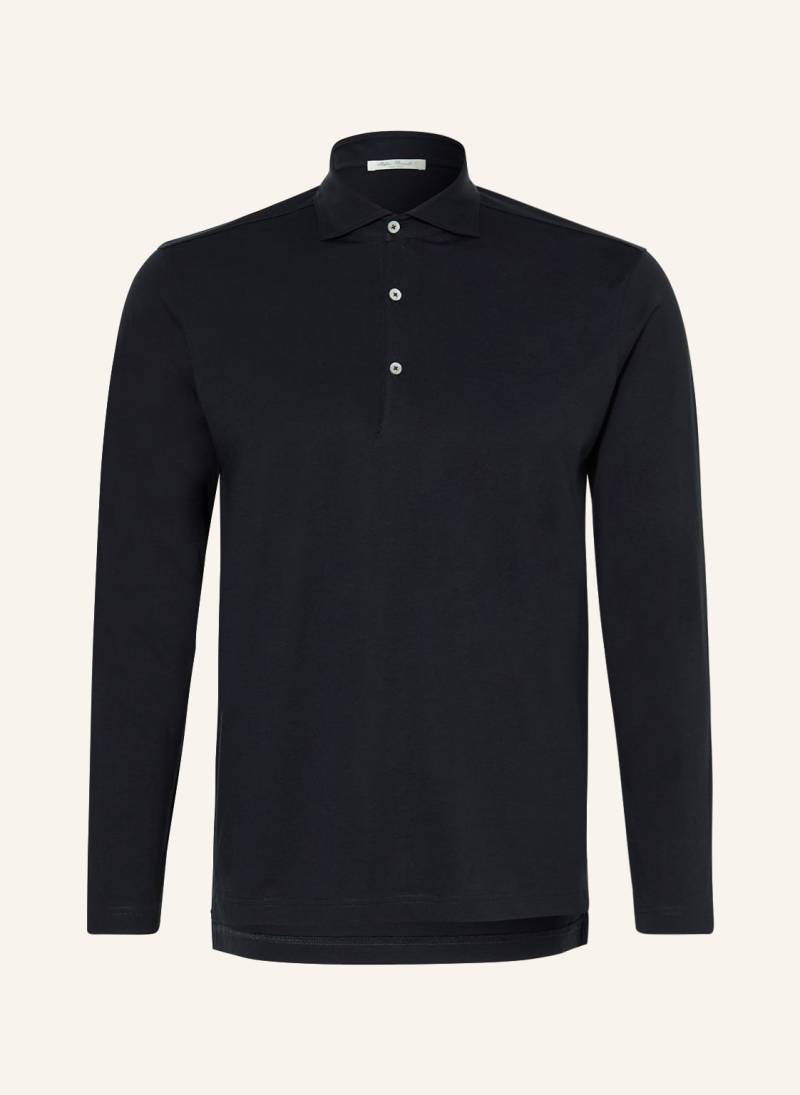 Stefan Brandt Jersey-Poloshirt blau von Stefan Brandt