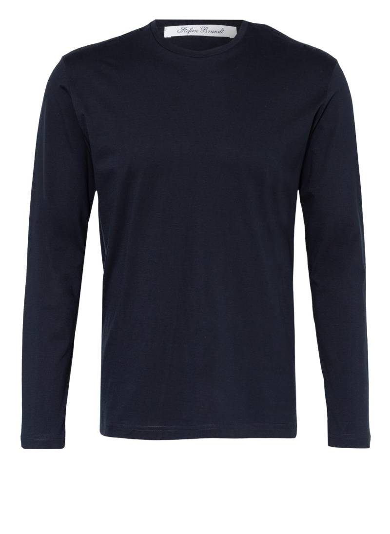 Stefan Brandt Longsleeve Enno blau von Stefan Brandt