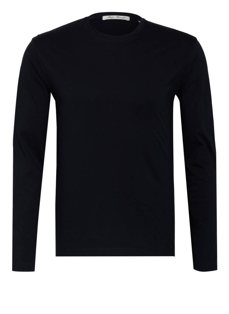 Stefan Brandt Longsleeve Enno blau von Stefan Brandt