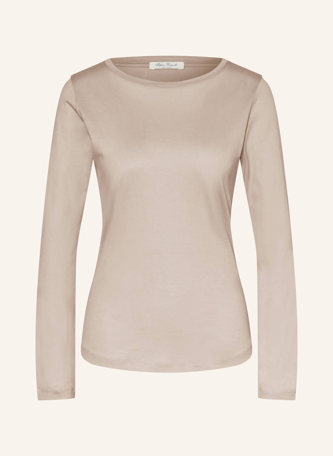 Stefan Brandt Longsleeve Fanny La 50 beige von Stefan Brandt