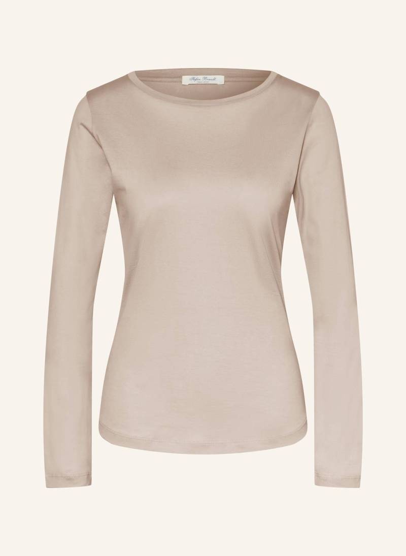 Stefan Brandt Longsleeve Fanny La 50 beige von Stefan Brandt