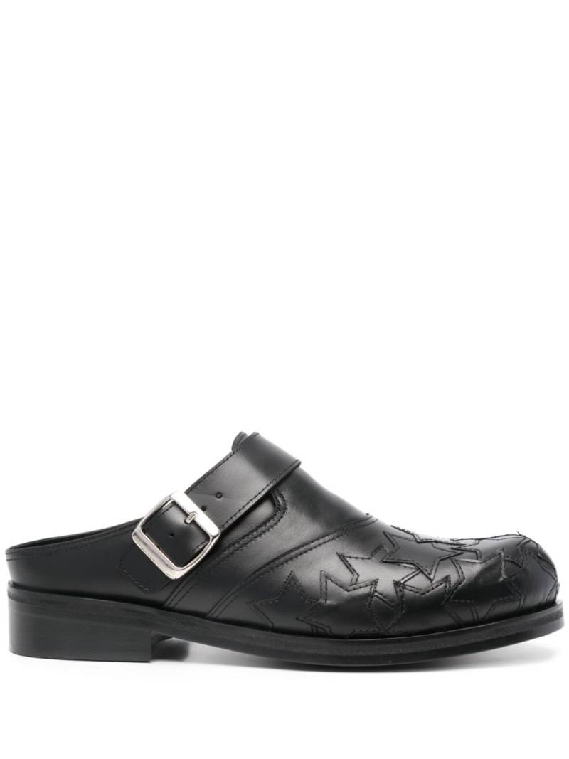 Stefan Cooke Star Biker mules - Black von Stefan Cooke