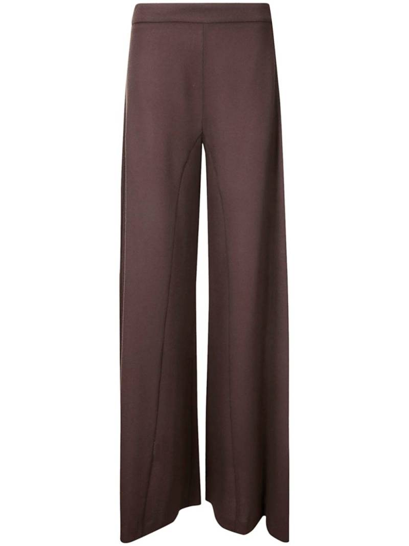 Stefano Mortari flared-leg trousers - Brown von Stefano Mortari