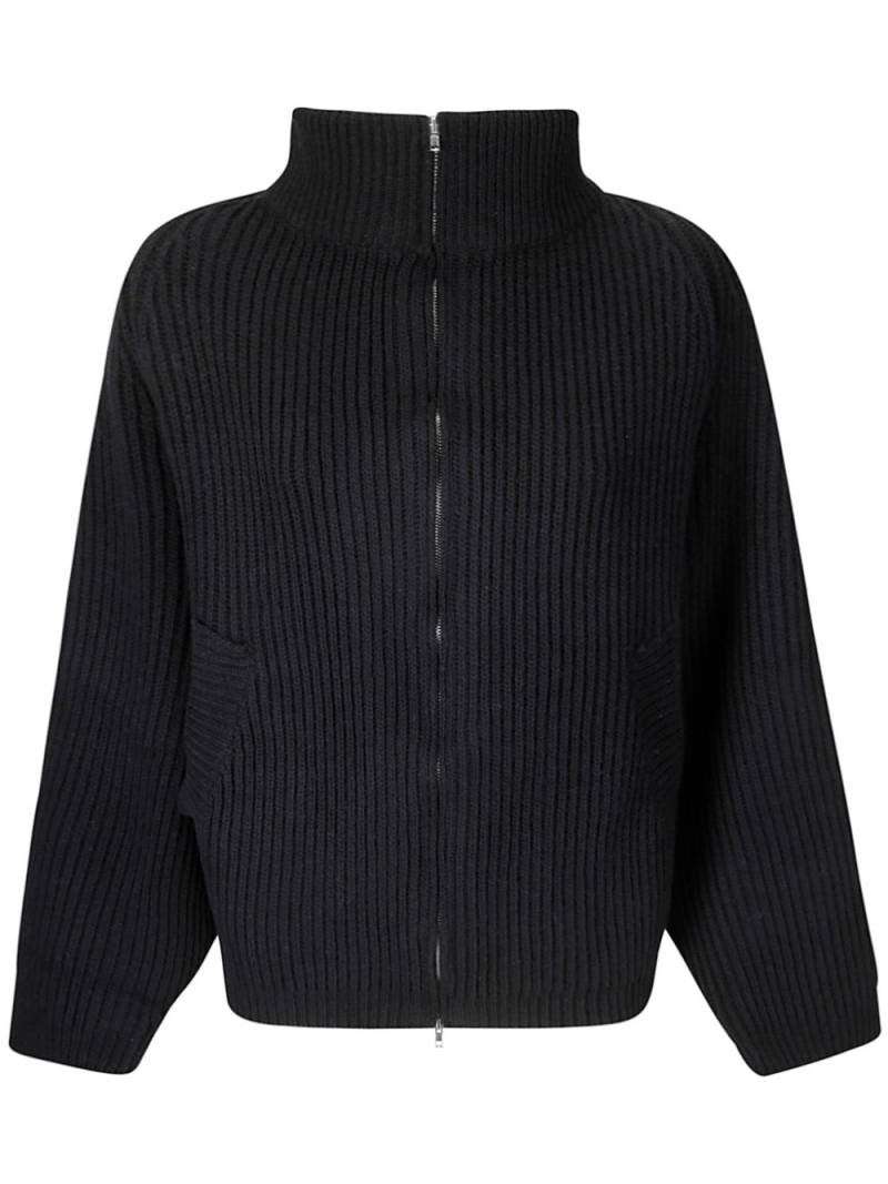 Stefano Mortari high neck cardigan - Black von Stefano Mortari