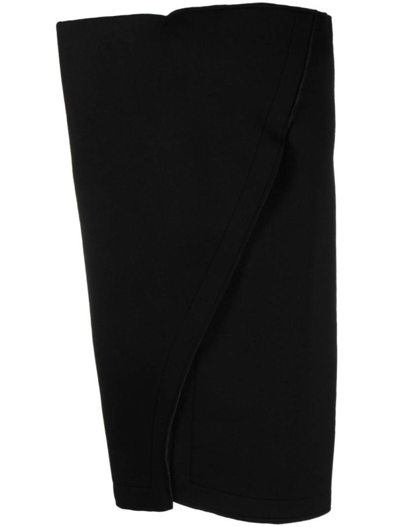 Stefano Mortari slip-on tube skirt - Black von Stefano Mortari