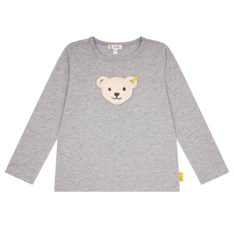 Longsleeve Bequem Sitzend Mädchen Taubengrau 104 von Steiff