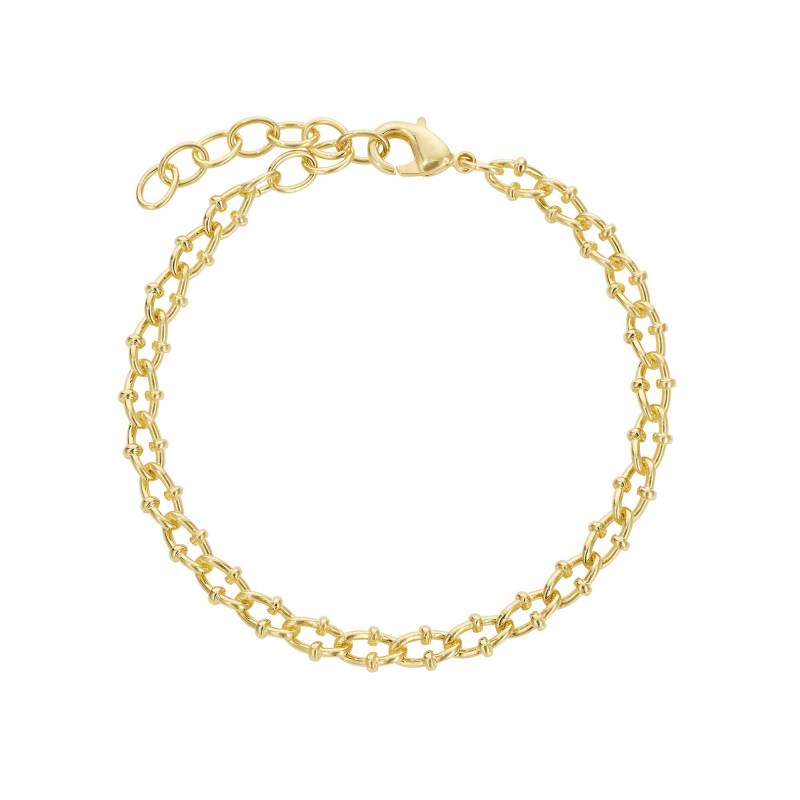 Armband Vergoldet "nathalie" Damen Gold 16cm von Steinkult