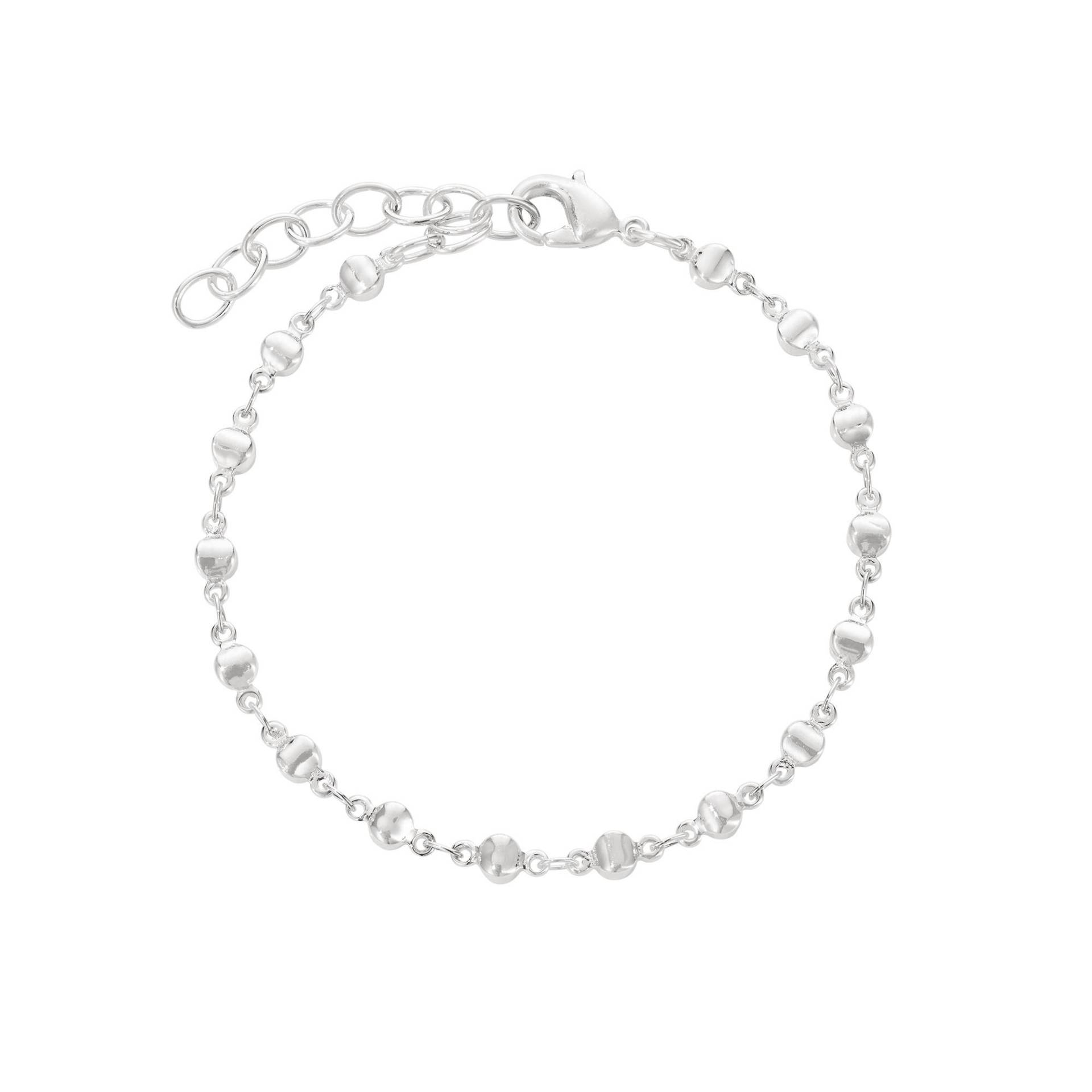 Armband Versilbert "lana" Damen Silber 16cm von Steinkult