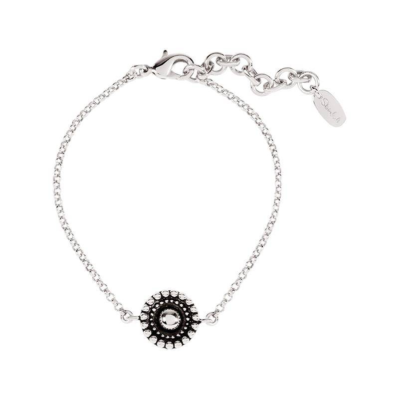 Armband "mandala" Damen Silber 16cm von Steinkult