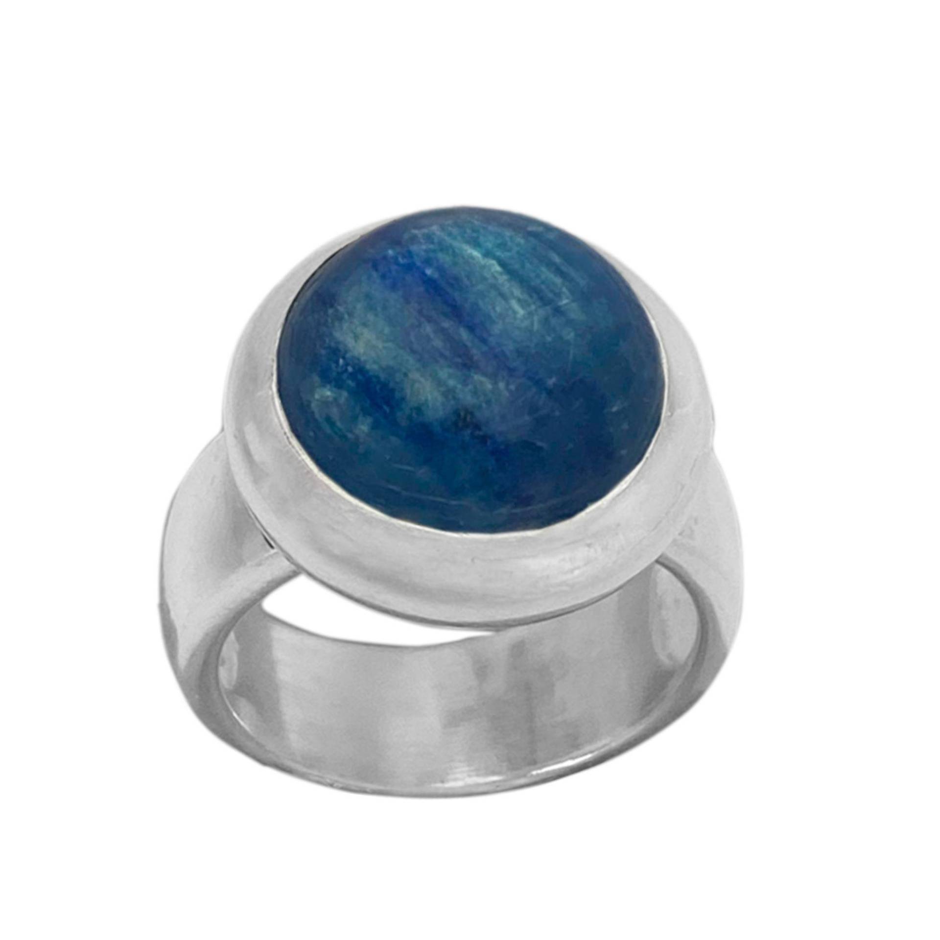 Sterling Silber Ring "kianit" Damen Blau 54 von Steinkult