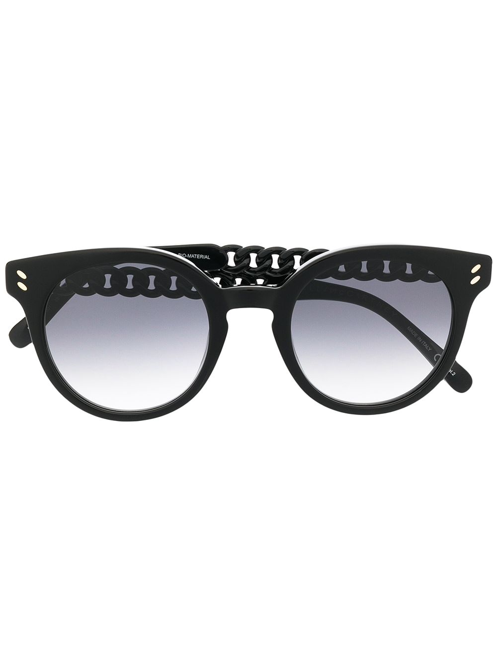 Stella McCartney Eyewear chain-detail sunglasses - Black von Stella McCartney Eyewear