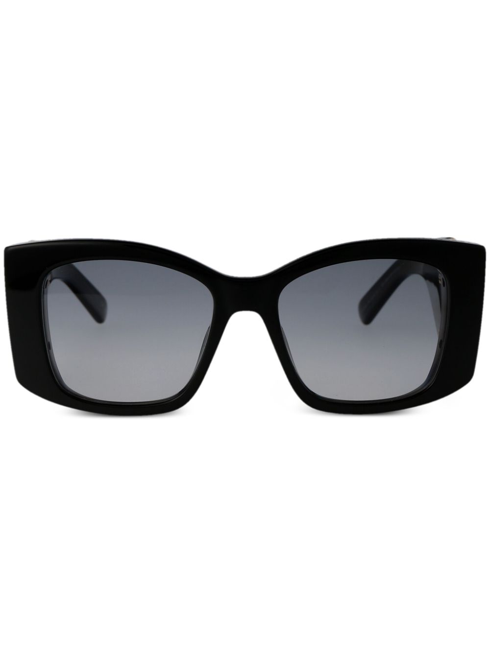 Stella McCartney Eyewear chain-link butterfly-frame sunglasses - Black von Stella McCartney Eyewear