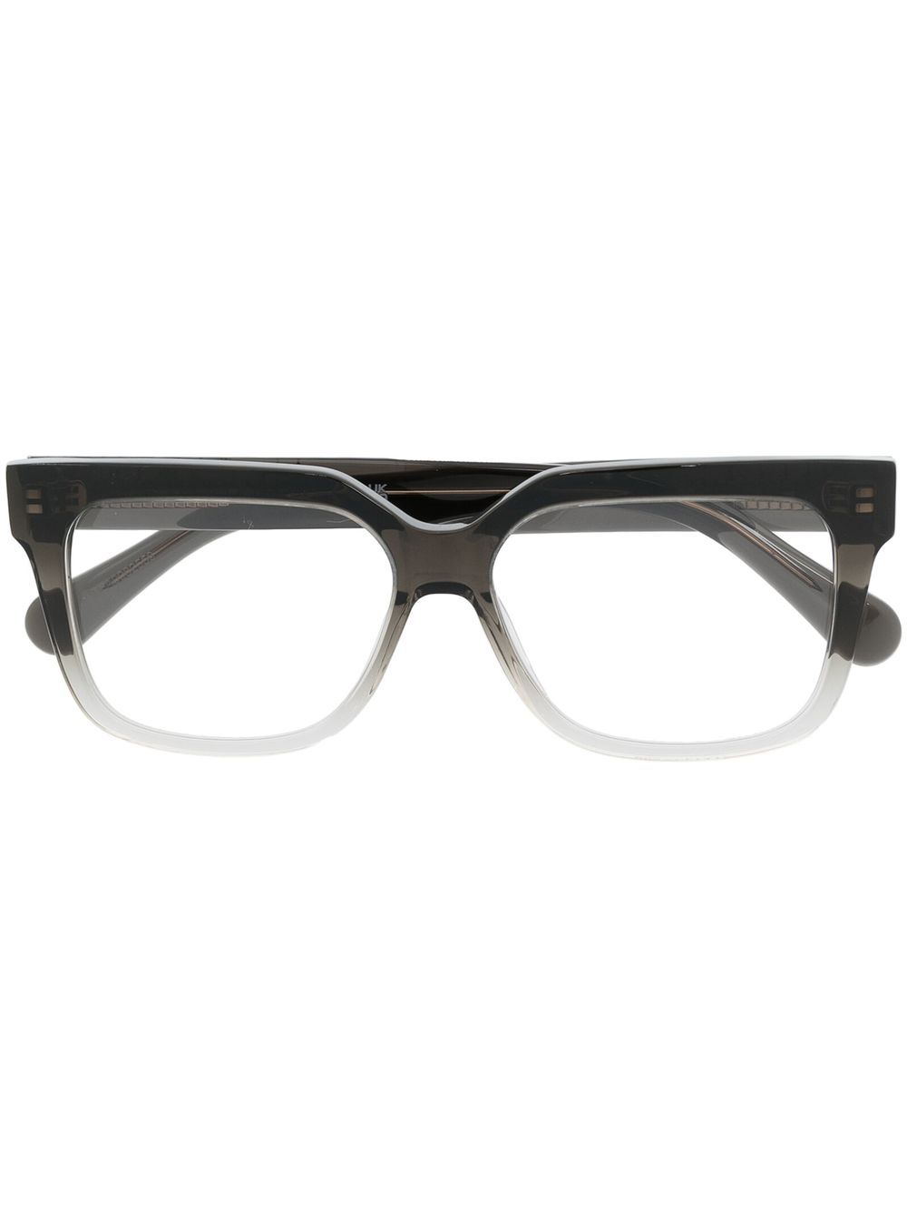 Stella McCartney Eyewear gradient-effect square glasses - Grey von Stella McCartney Eyewear