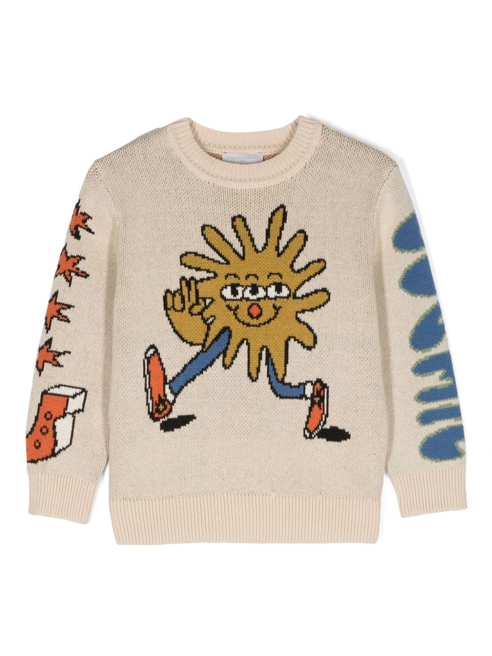 Stella McCartney Kids Cosmic Cowboy jumper - Neutrals von Stella McCartney Kids