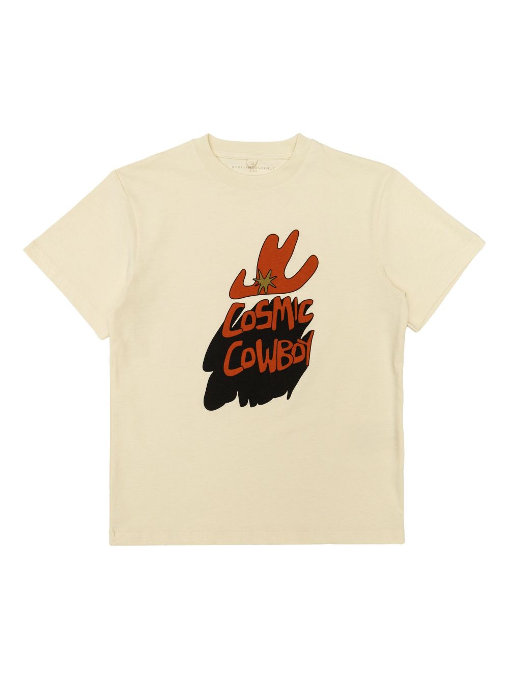 Stella McCartney Kids Cosmic Cowboy-print T-shirt - Neutrals von Stella McCartney Kids