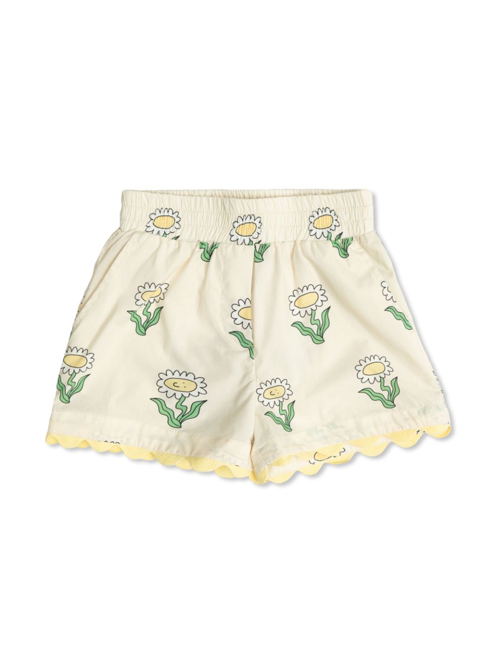 Stella McCartney Kids Daisy-print shorts - Neutrals von Stella McCartney Kids