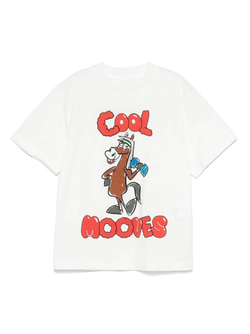 Stella McCartney Kids Horse T-shirt - White von Stella McCartney Kids