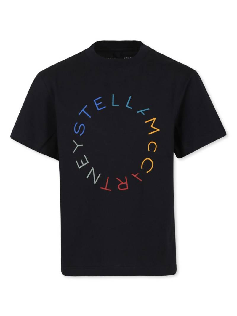 Stella McCartney Kids Logo print t-shirt - Black von Stella McCartney Kids