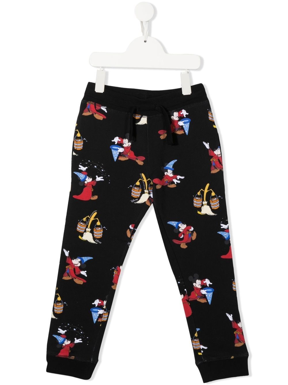 Stella McCartney Kids Mickey Mouse cotton sweatpants - Black von Stella McCartney Kids