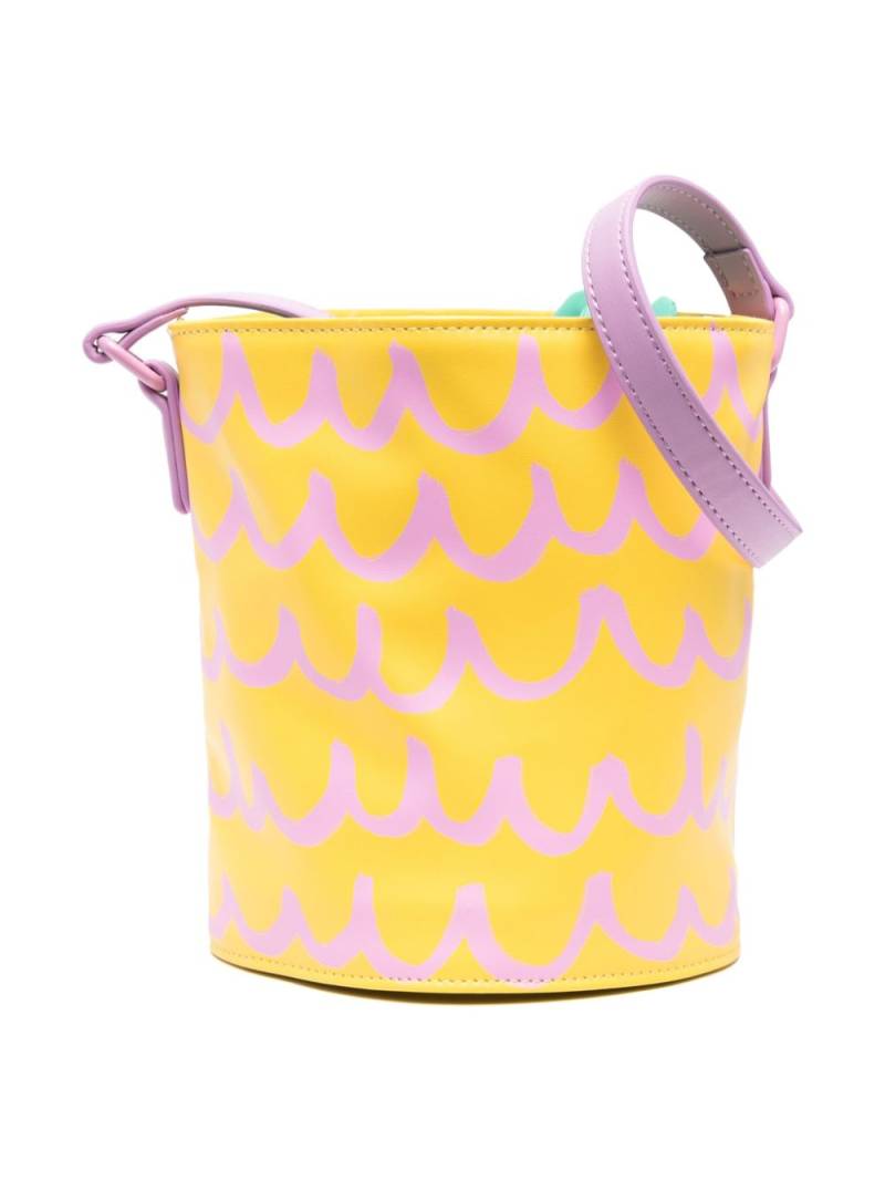 Stella McCartney Kids Pineapple-shaped crossbody bag - Yellow von Stella McCartney Kids