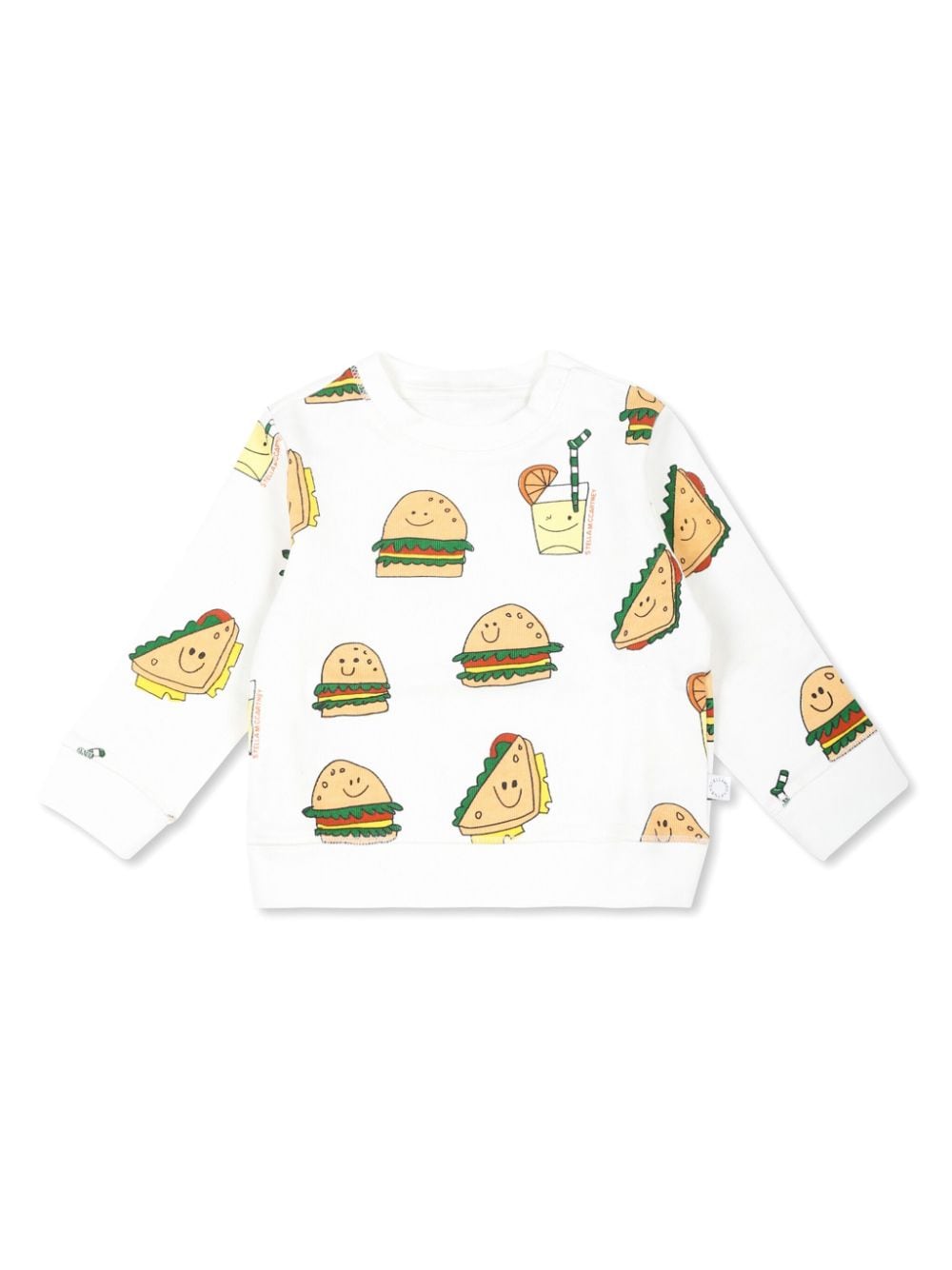 Stella McCartney Kids Silly Sandwich sweatshirt - White von Stella McCartney Kids