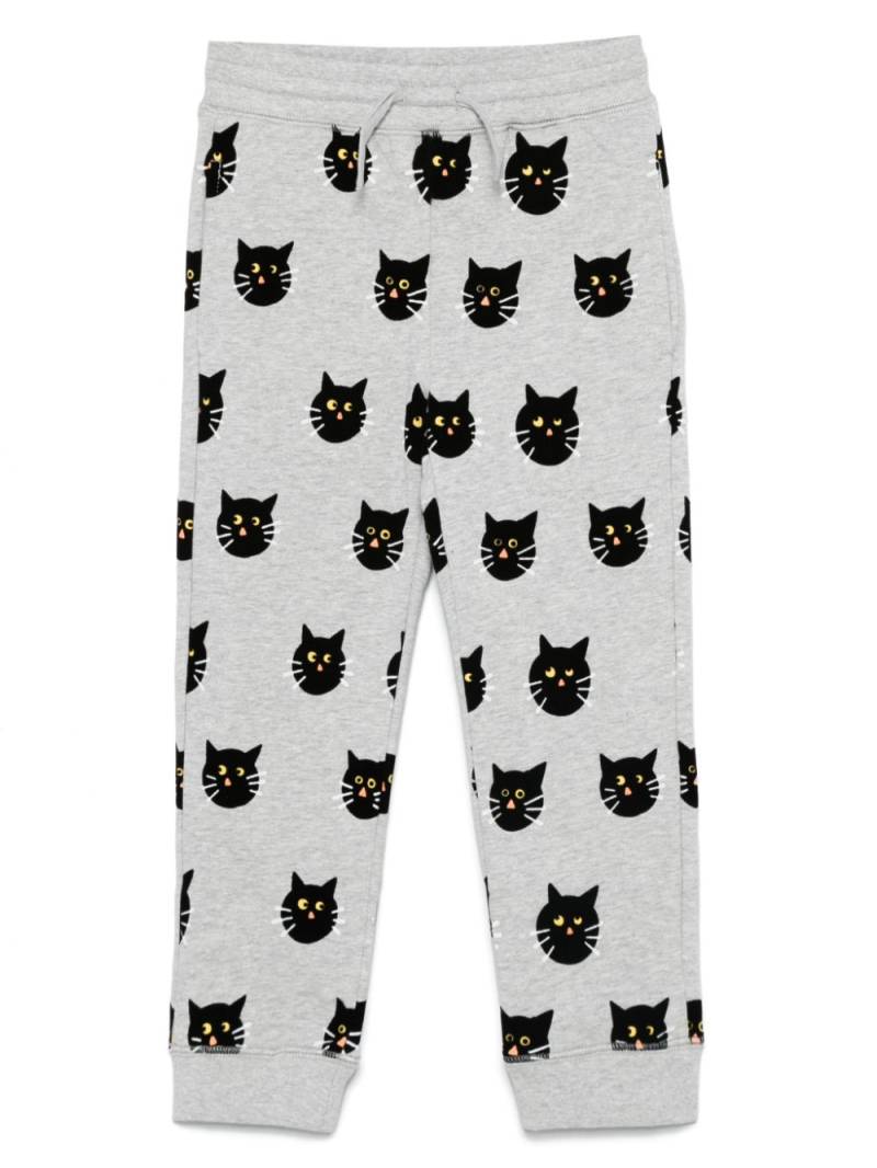 Stella McCartney Kids Spooky Cat track pants - Grey von Stella McCartney Kids