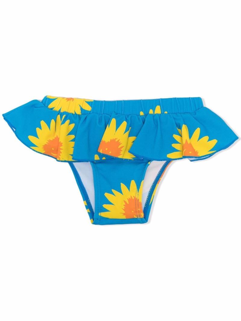 Stella McCartney Kids Sunflower-print swim bottoms - Blue von Stella McCartney Kids