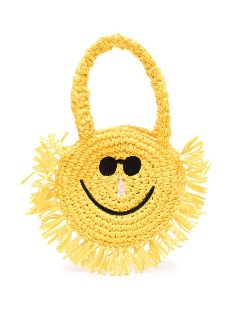 Stella McCartney Kids Sunshine fringed shouder bag - Yellow von Stella McCartney Kids