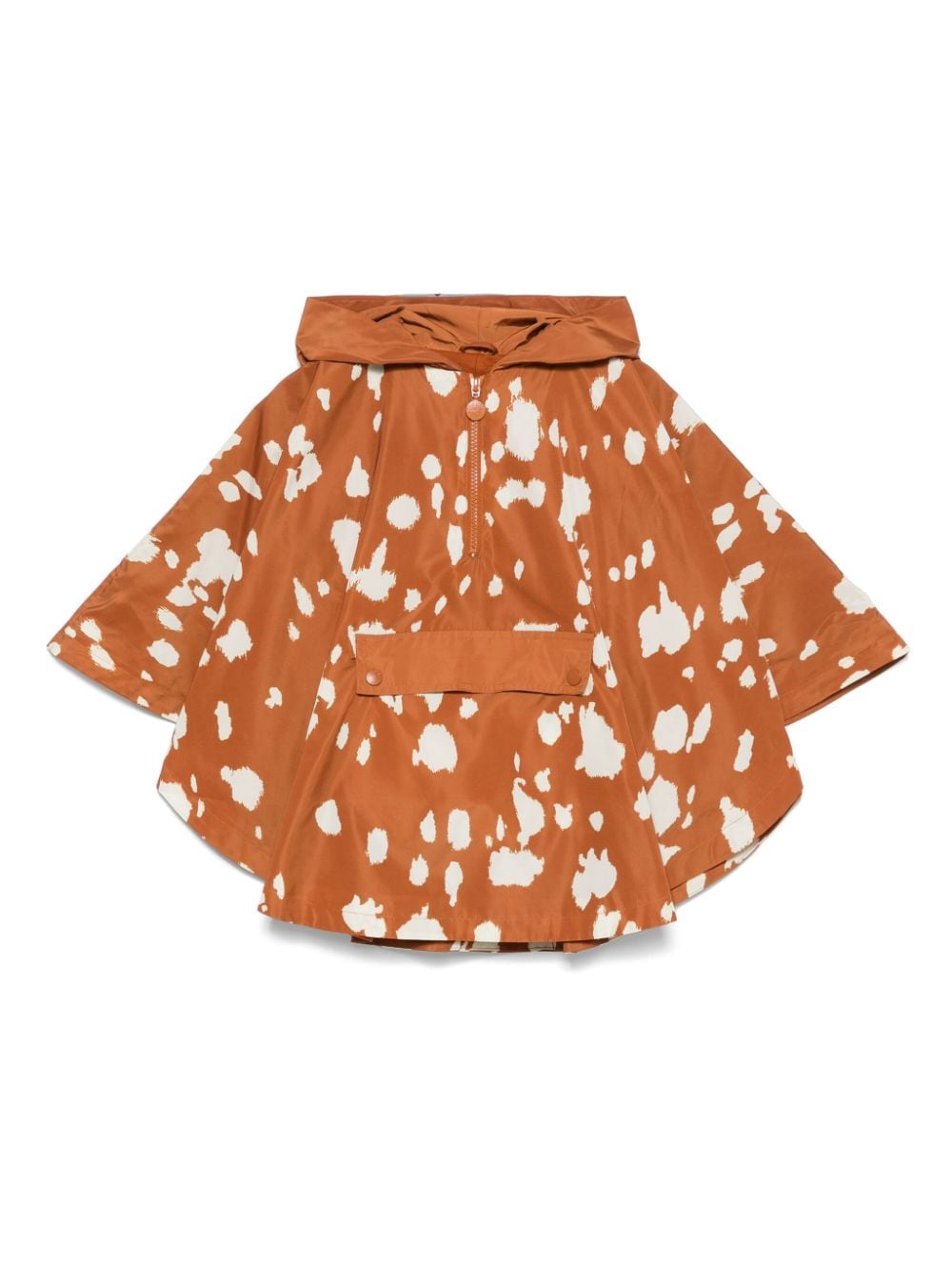 Stella McCartney Kids abstract-print cape - Orange von Stella McCartney Kids