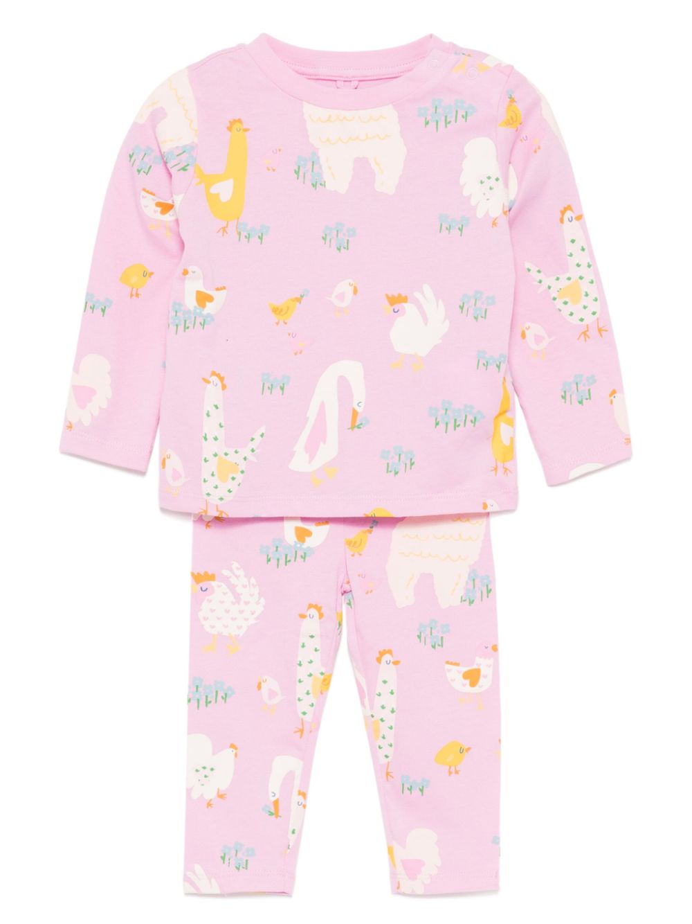 Stella McCartney Kids Animal-print tracksuit set - Pink von Stella McCartney Kids