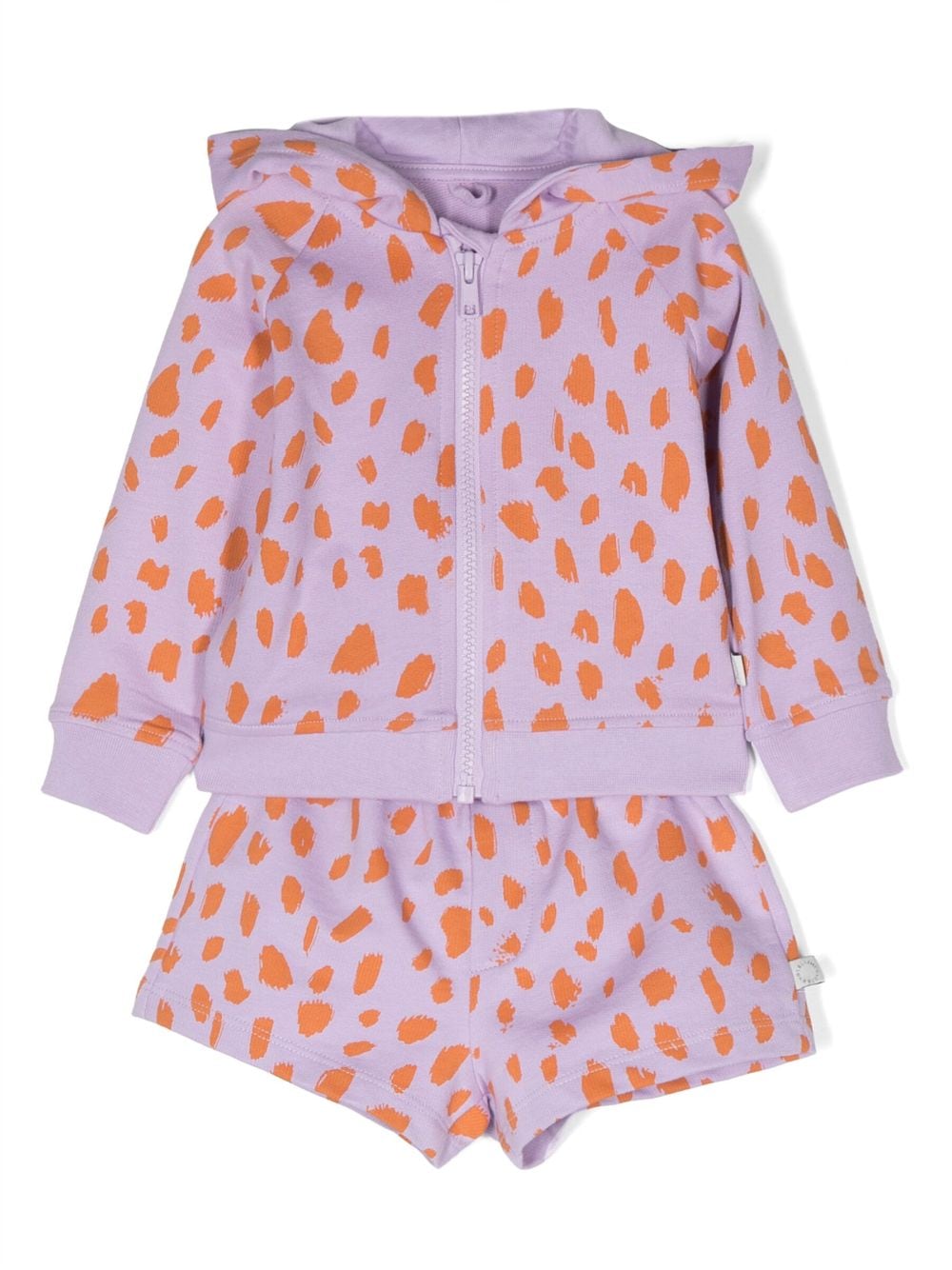 Stella McCartney Kids all-over graphic print tracksuit - Purple von Stella McCartney Kids