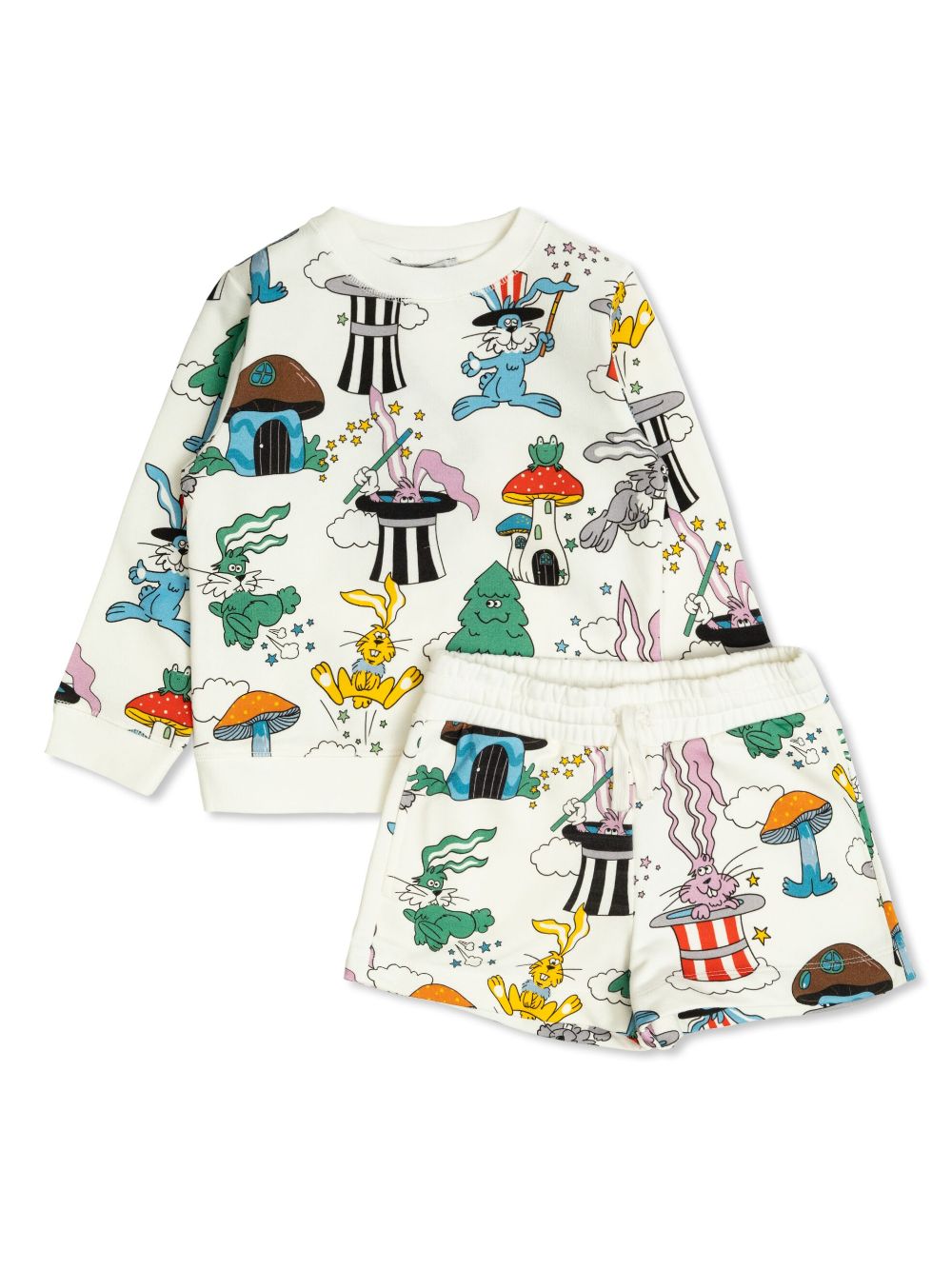 Stella McCartney Kids cartoon-motif sweatshirt - White von Stella McCartney Kids