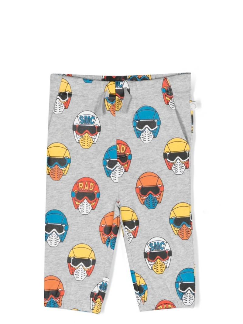 Stella McCartney Kids cartoon-print track-pants - Grey von Stella McCartney Kids