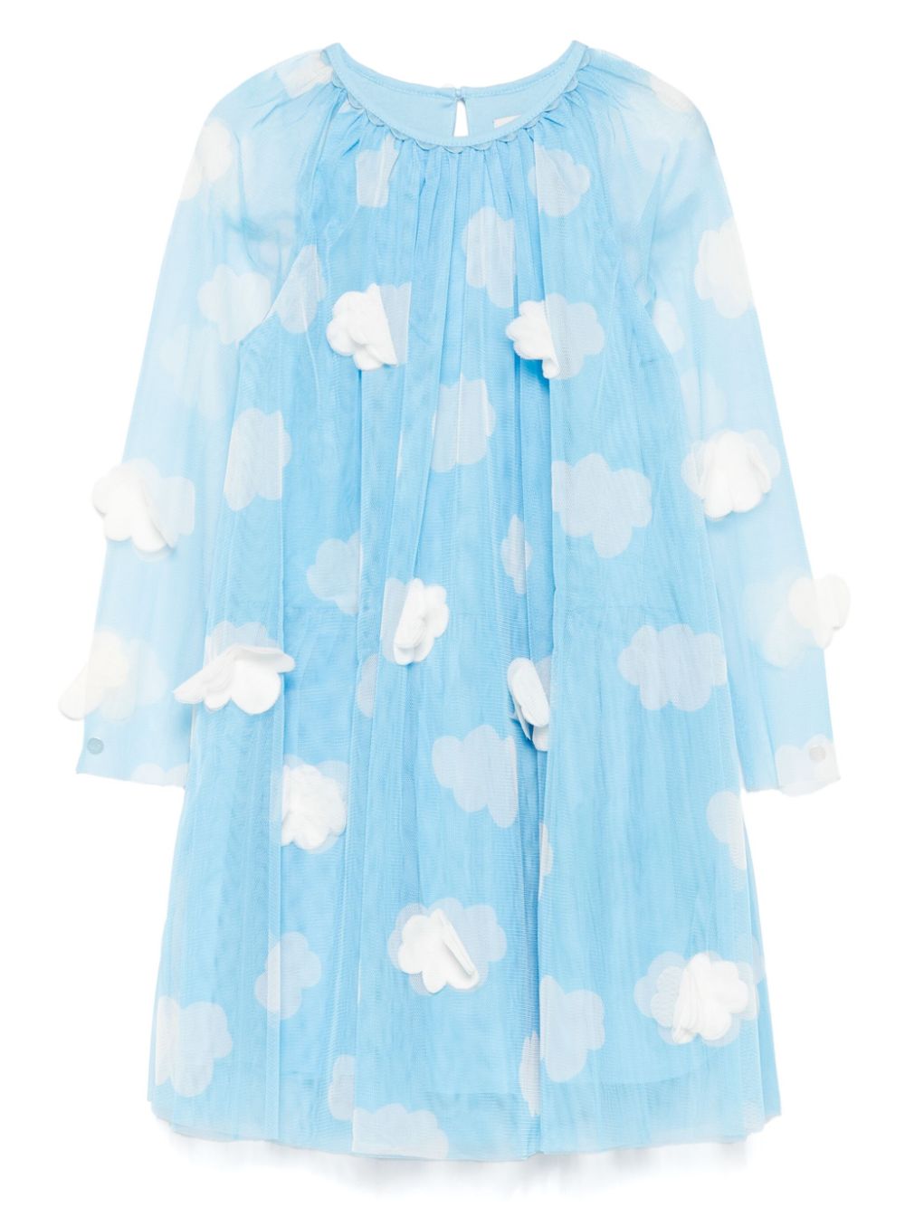 Stella McCartney Kids cloud-print dress - Blue von Stella McCartney Kids