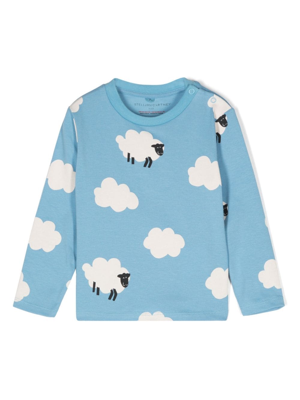 Stella McCartney Kids clouds-print T-shirt - Blue von Stella McCartney Kids