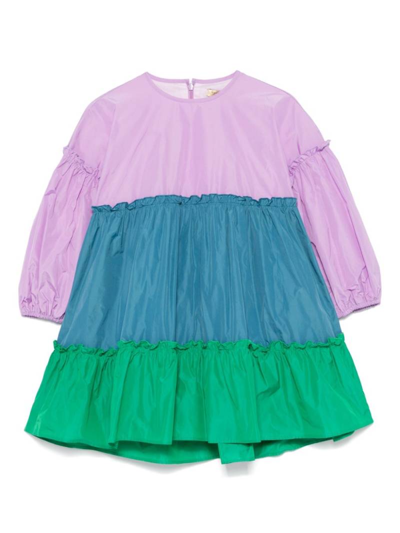 Stella McCartney Kids colour-block dress - Purple von Stella McCartney Kids